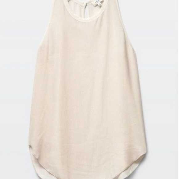 Aritzia Wilfred Velvet Sevres Blouse Tank - Picture 2 of 7